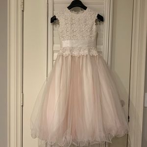 Beautiful evening dress for a young girl